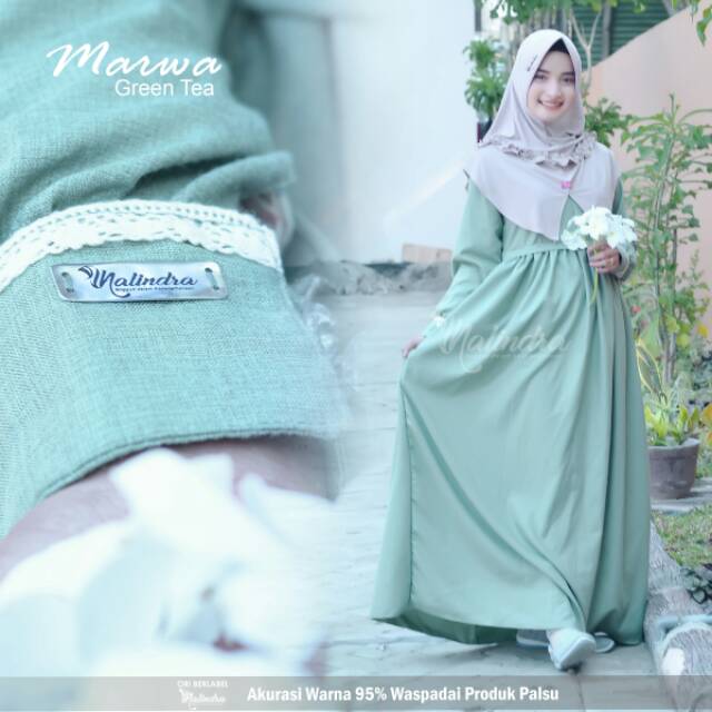 Gamis Marwa series ori Nalindra