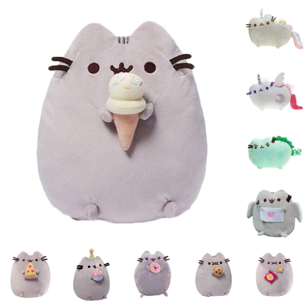 Pusheen The Cat Doughnut Cookie Plush Soft Toys Kids Baby Gifts Stuffed Animals