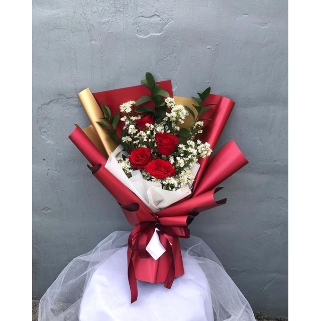 Bucket Bunga Mawar Hand Bucket Murah Bucket Bunga Wisuda Hand Bucket Wisuda