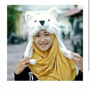 Jual kucing anggora peak nose animal hat topi boneka terbaik