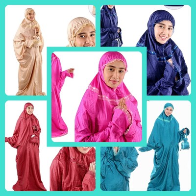 TERLARIS  MUKENA PARASIT TERUSAN PITA - MUKENA MOTIF BARU TERCANTIK