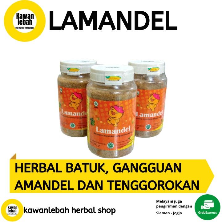 

LAMANDEL | HERBAL BATUK | GANGGUAN AMANDEL DAN TENGGOROKAN
