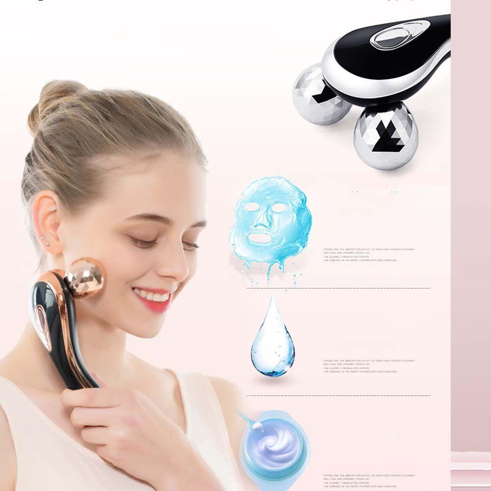 Needway 3D Roller Massager Portable Anti Selulit Pelangsing Wajah Mengangkat Kulit Perawatan Alat Penghilang Kerut