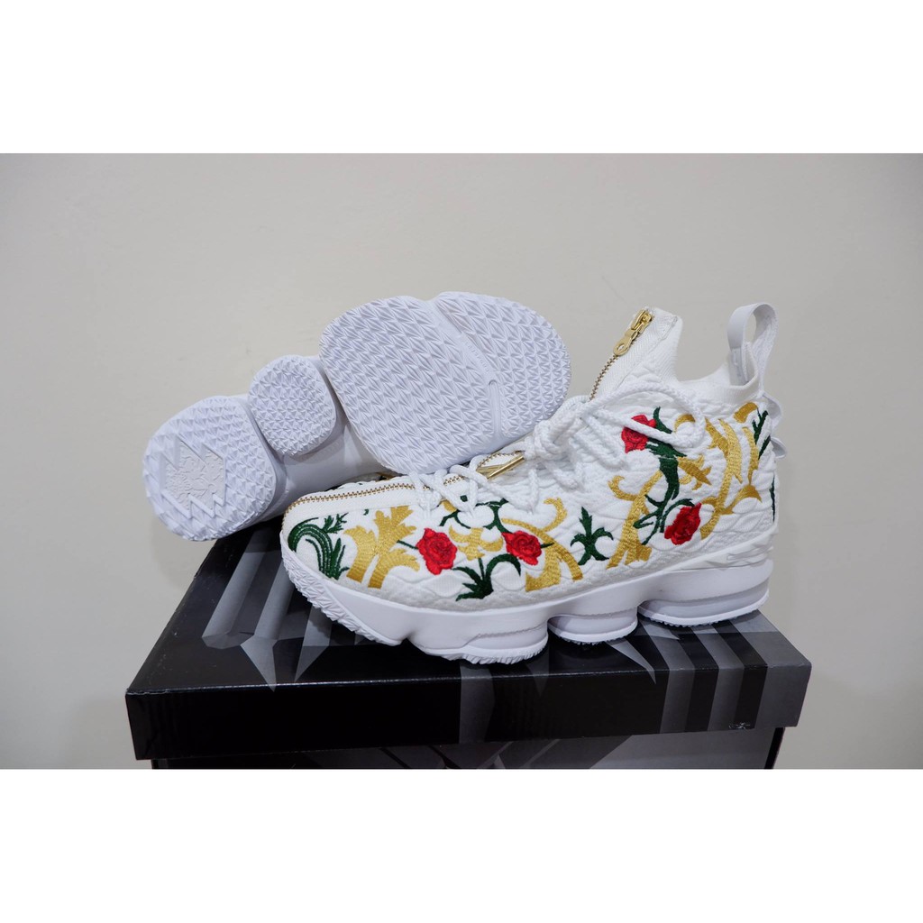 NIKE LEBRON15 HIGH KITH x FLORAL WHITE