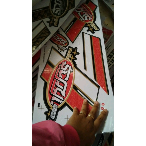 striping variasi scoopy thailand merah