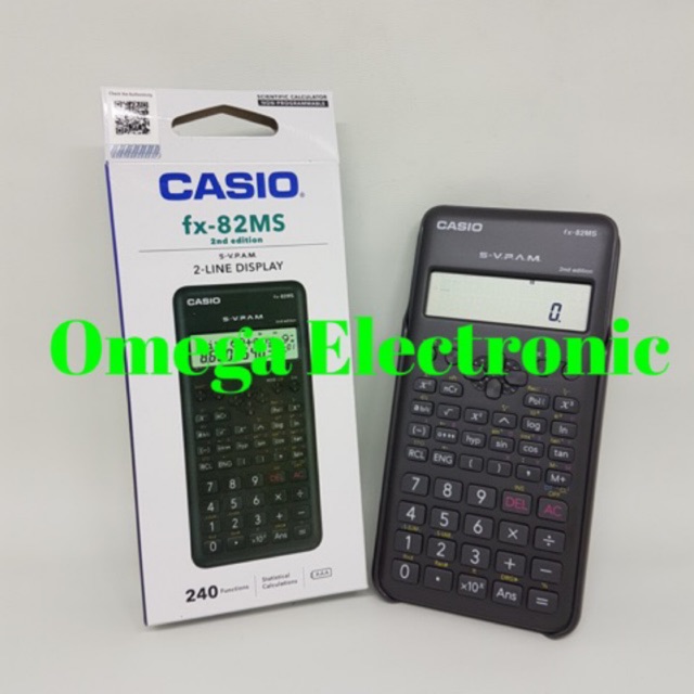 Casio Scientific FX-82MS Calculator Kuliah Kalkulator ilmiah Kuliah Sekolah