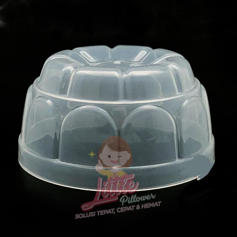 Cetakan Puding Bulat 807 -cetakan puding jelly coklat agar es kue bolu