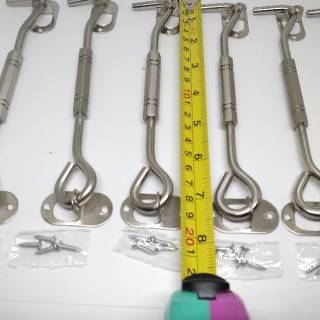 window hook kait jendela  cengkal jendela  hak angin crom 20 