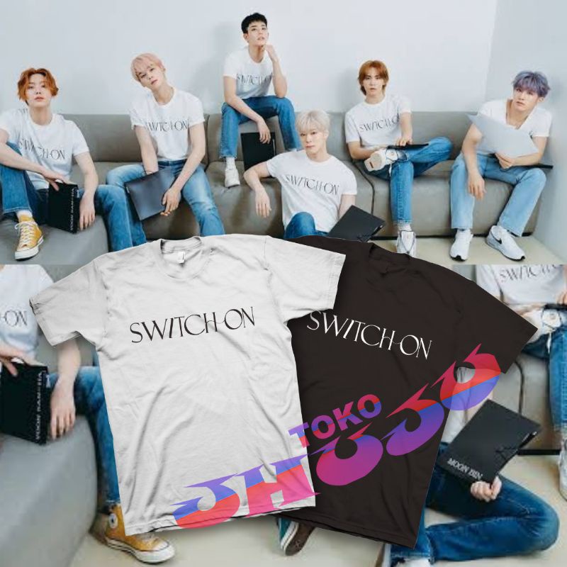 Baju T shirt Astro Member style Switch On / Eun Woo style