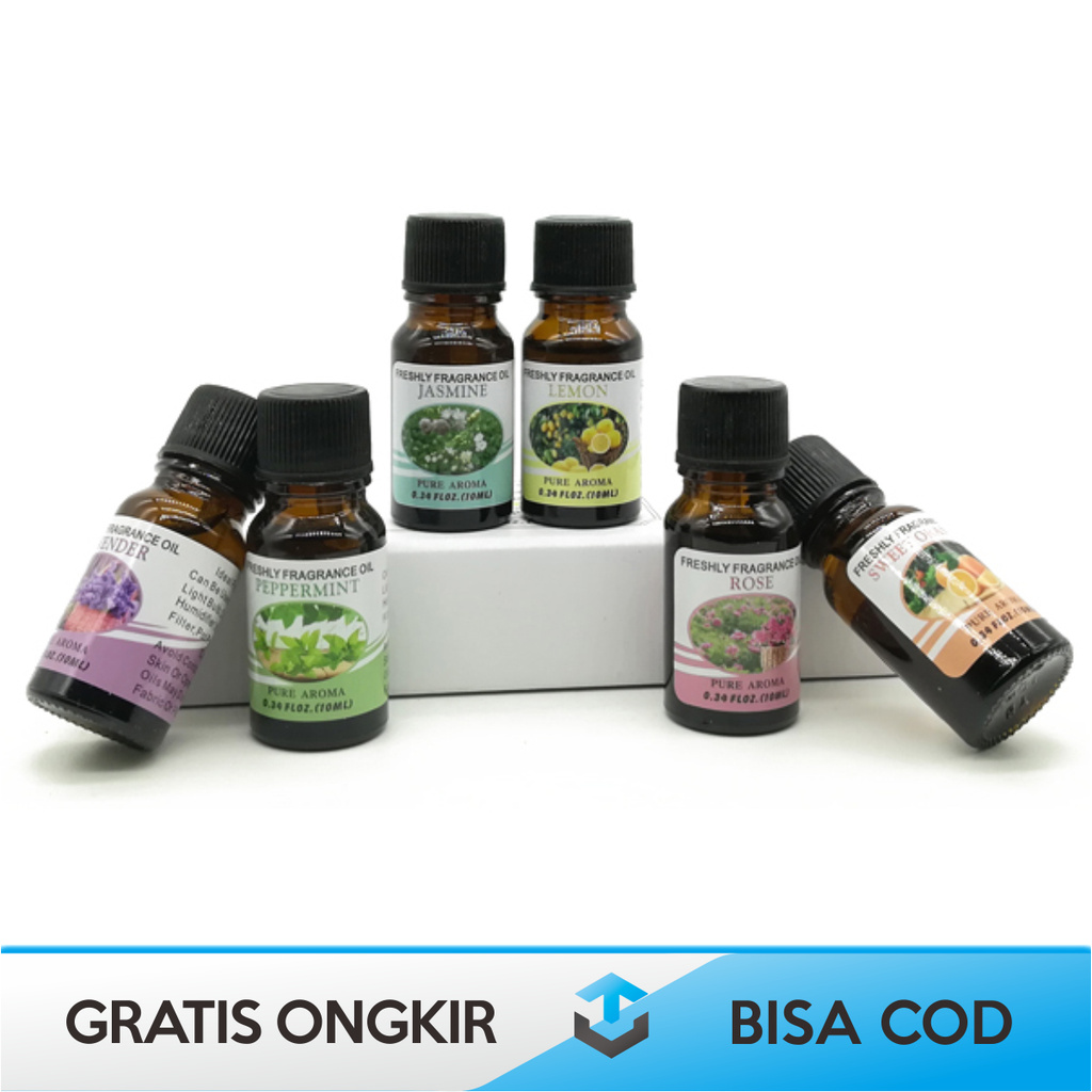 ESSENTIAL OIL AROMATHERAPY DIFFUSER HUMIDIFIER 6 PCS - MINYAK AROMATERAPI HUMI DIFUSER ORIGINAL