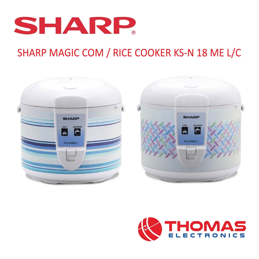 Sharp Magic Com Rice Cooker KS N 18 ME L C Penanak Nasi 1.8 Liter