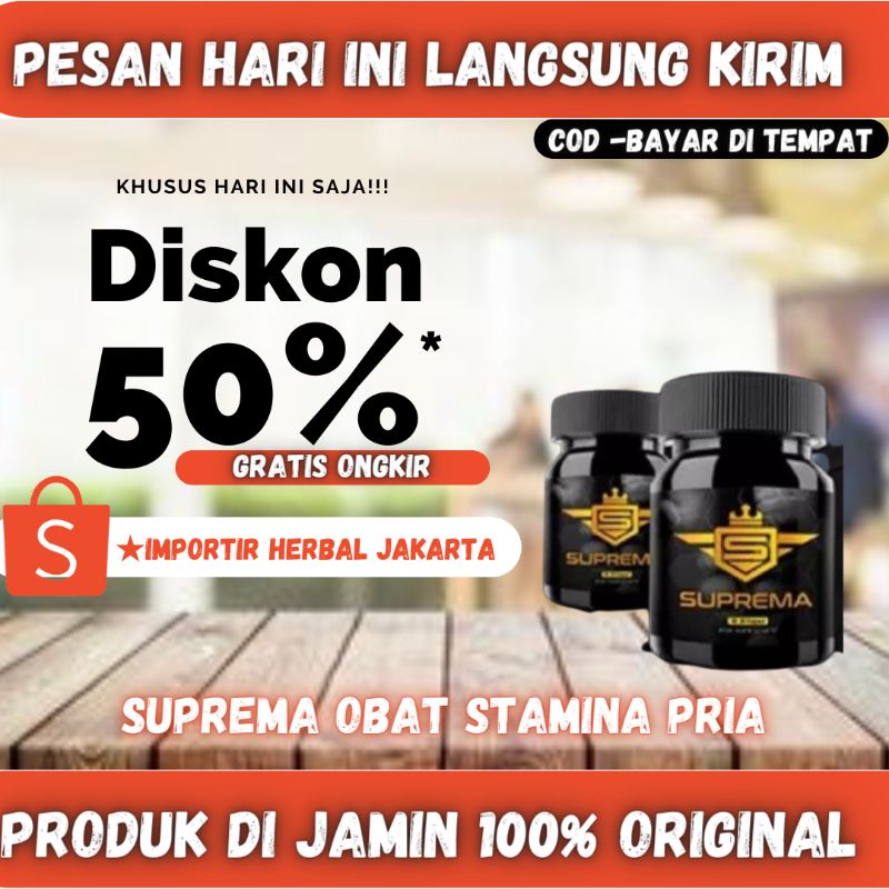 SUPREMA Asli Rusia 100% Original Garansi