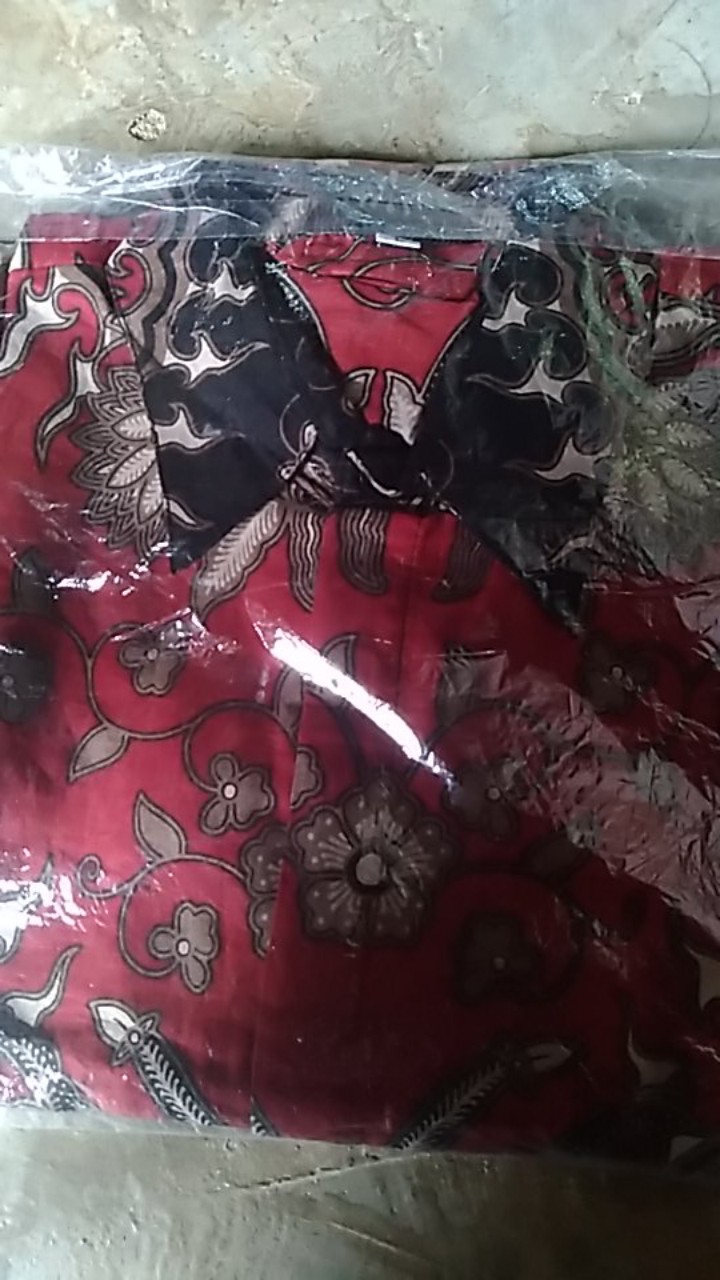 Baju Batik Pria Slimfit Big Size M L Xl Xxl Atasan Kemeja Batik Lengan Panjang Original