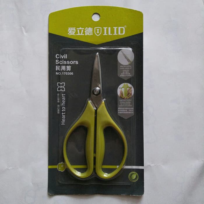 Gunting ILID 306  Gunting kertas ILID stainless 306  Gunting