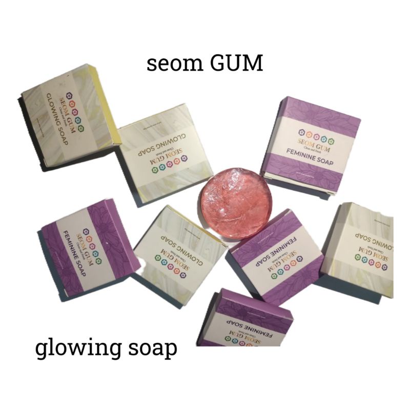 Sabun glowing seom  gum/sabun viral seom gum
