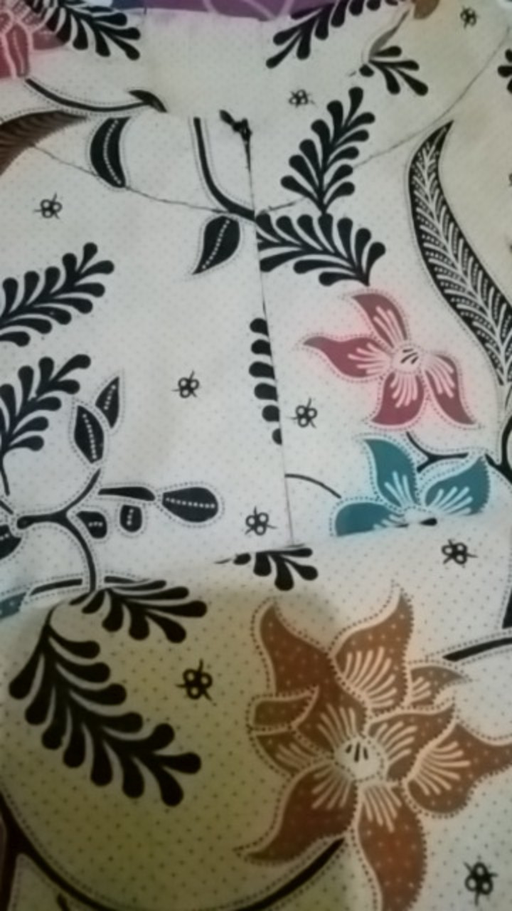 Baju Gamis Batik Wanita-gamis Syari-gamis Batik Jumbo-gamis Batik Kombinasi-gamis Katun-batik Modern