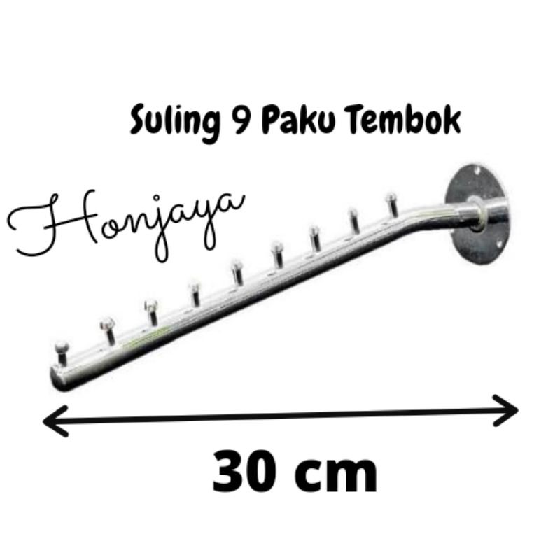 Suling Tempel Tembok 9 Titik (Paku)