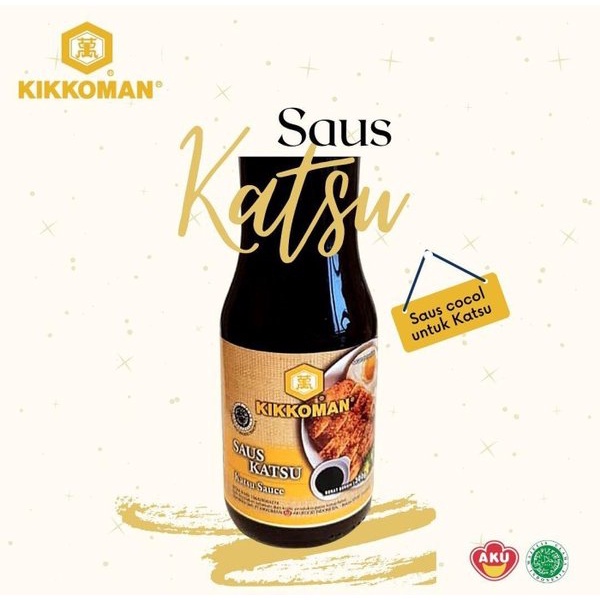 KIKKOMAN KATSU SAUCE BB 300GR