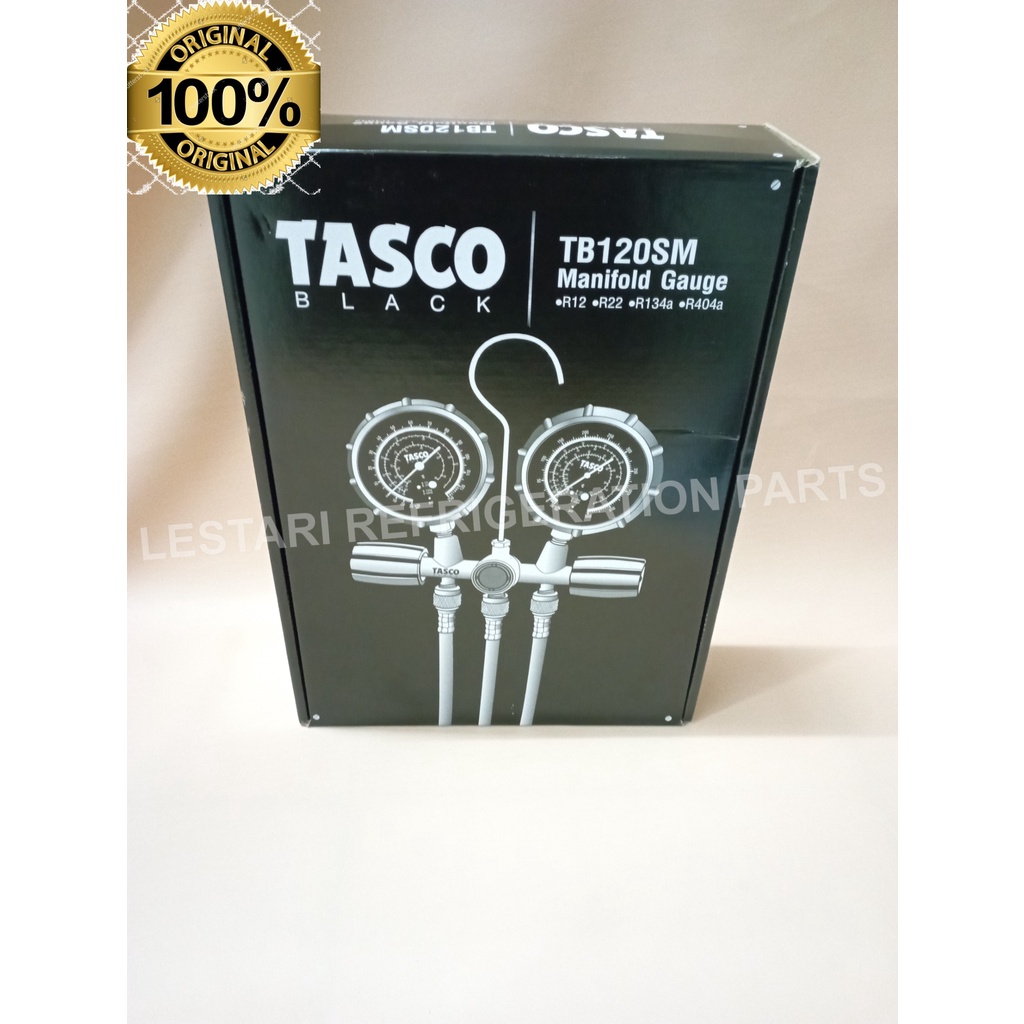 Manifold AC TASCO BLACK TB 120SM