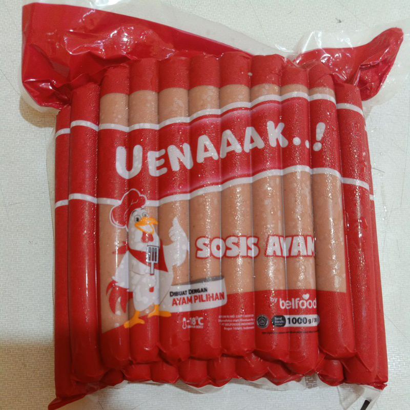 

Sosis Belfoods 1kg isi 30