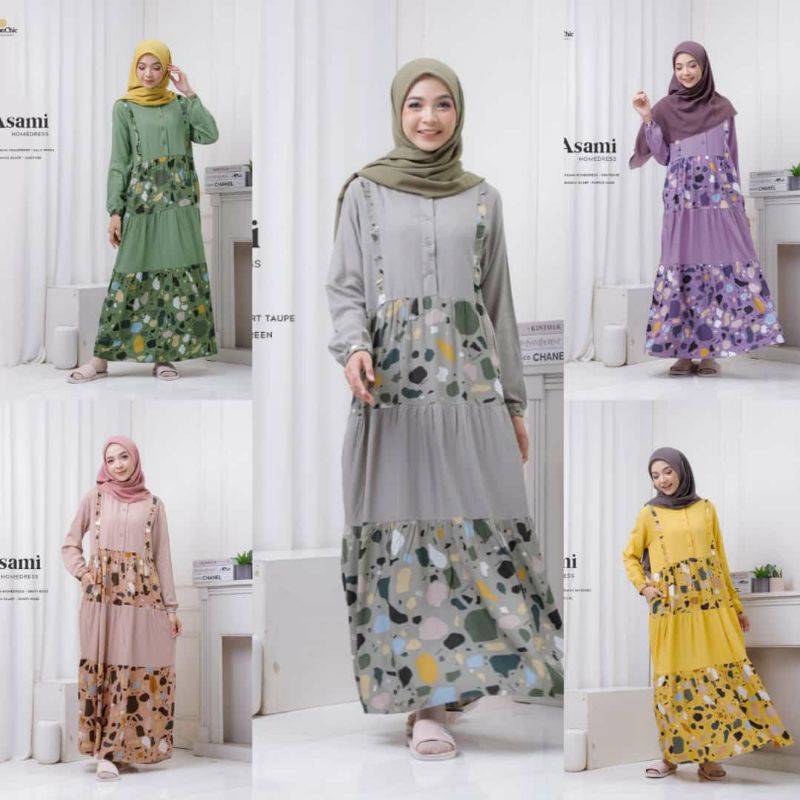 COTTONCHIC - ASAMI HOMEDRESS/HOMEDRESS RAYON/HOMEDRESS CHOTTONCHIC/HOMEDRESS BUSUI