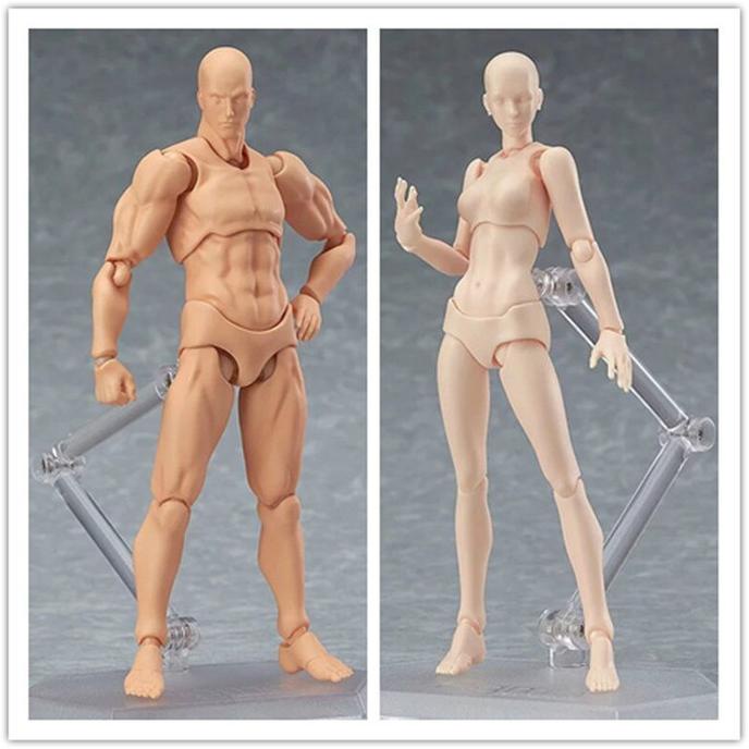 Figma Archetype He She Flesh Color Action Figure