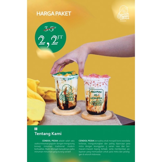 

Paket Usaha Minuman "Cendol Pedia