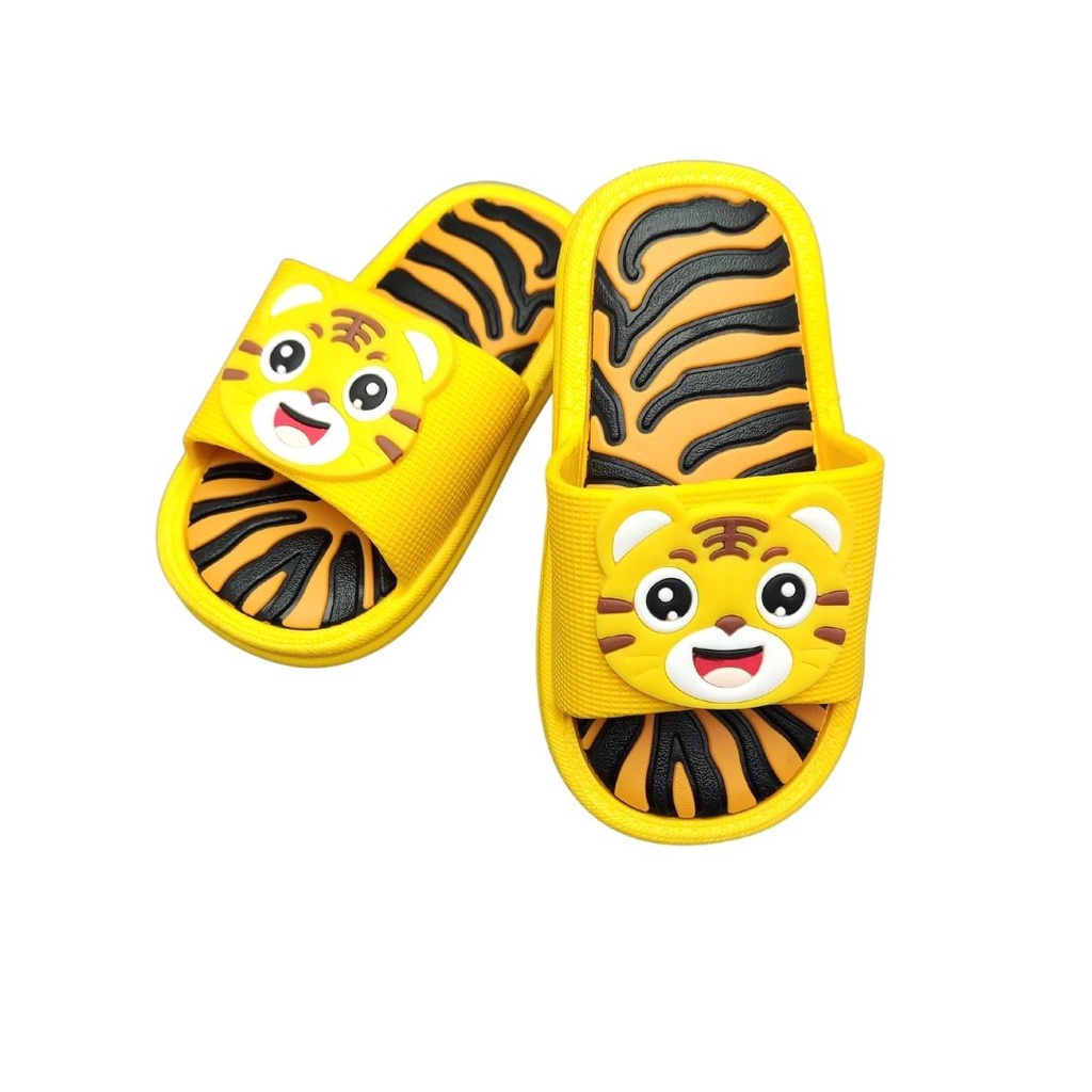 S089+1- NEW Sandal eva slop import motif harimau / macan