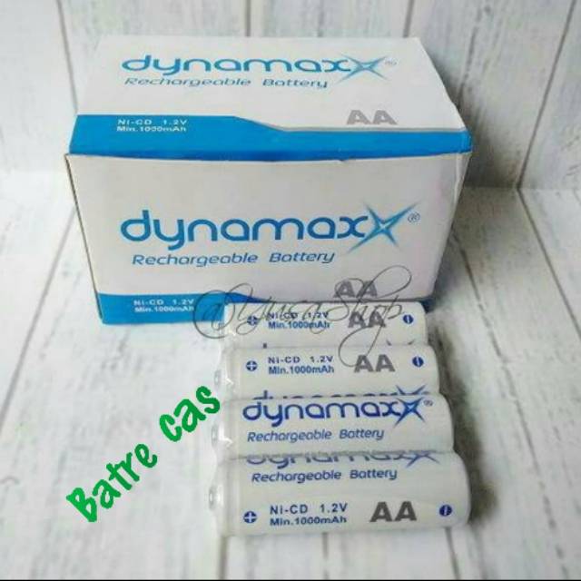  Baterai  Cas  Dynamax Batere Charger Mobil  remot RC Mainan  