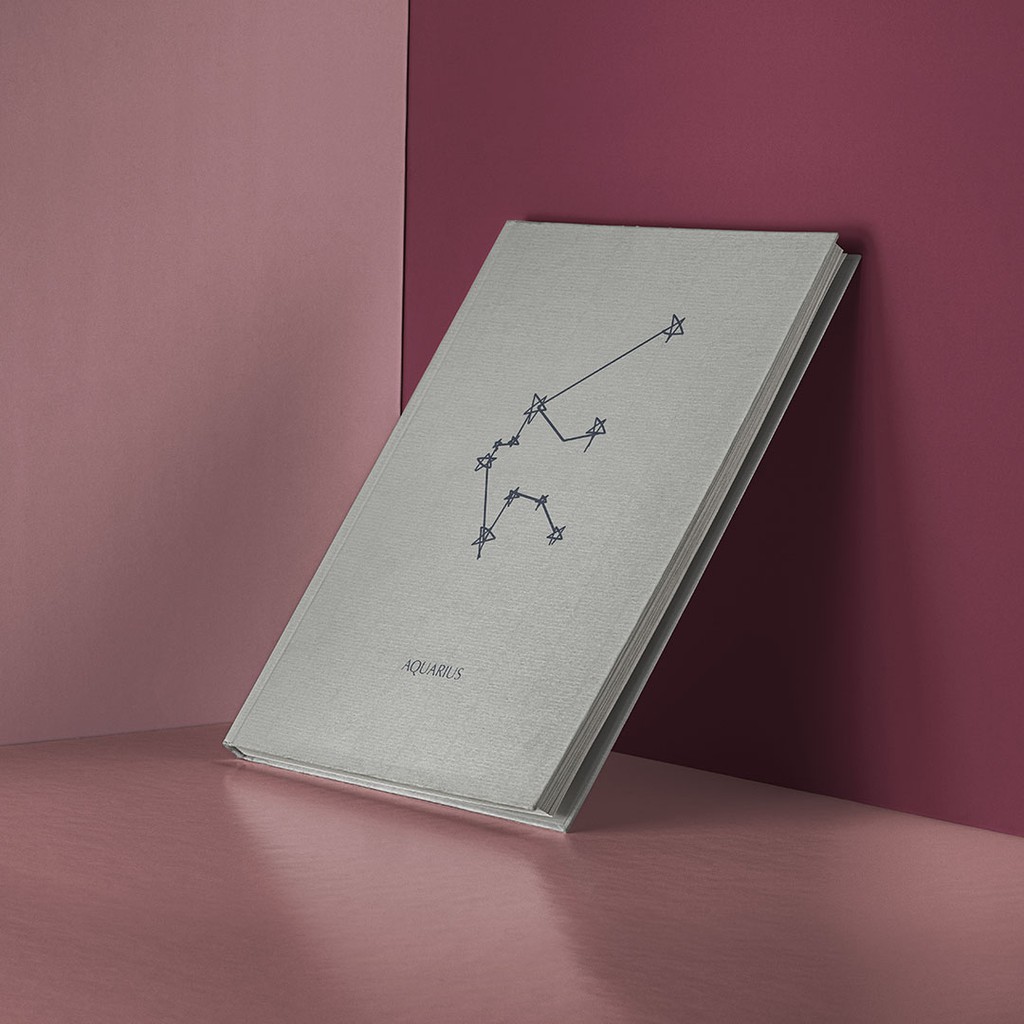 

Notebook Zodiac Aquarius / Buku Catatan / Diary / Jurnal / Buku Tulis / Zodiak