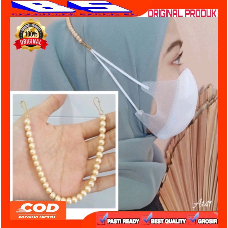 Konektor Masker - Pengait Masker Hijab Premium - Aksesoris Masker