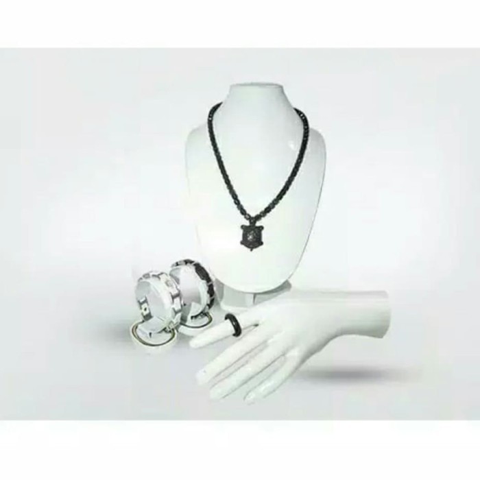 Kualitas Terbaik - Gelang Kesehatan Bio Magnetik Zeoniq Bonus Kalung - Cincin Kesehatan