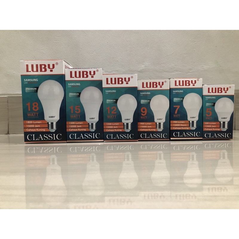 BOHLAM LED LUBY CLASSIC CAHAYA KUNING
