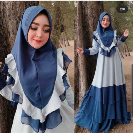 Baju Lebaran 2021 Terbaru Busana Muslim Gamis Murah Gaun Pesta Muslimah Baju Wanita Kondangan jumbo