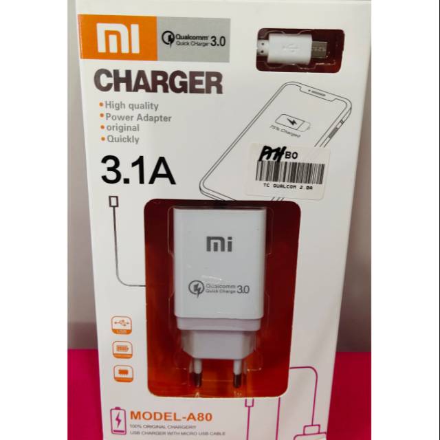 Charger Xiaomi Dijamin Cepat Penuh Bisa Buat Semua Tipe Hp Shopee Indonesia