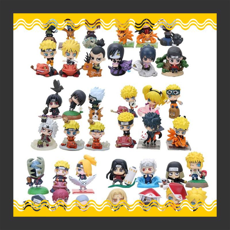 Action Figure Import Anime Naruto Uzumaki Pvc Aksi Angka Koleksi Mainan Anak Boneka Hadiah 6 Gaya