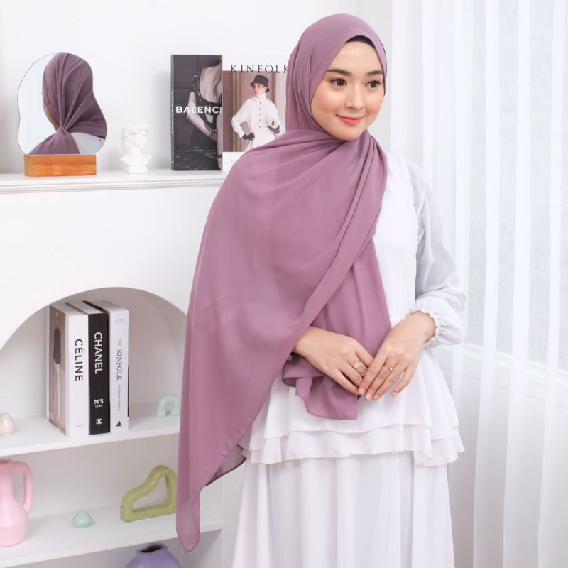 [COD] PASHMINA CERUTY SABYAN BABY DOLL PREMIUM JAHIT TEPI