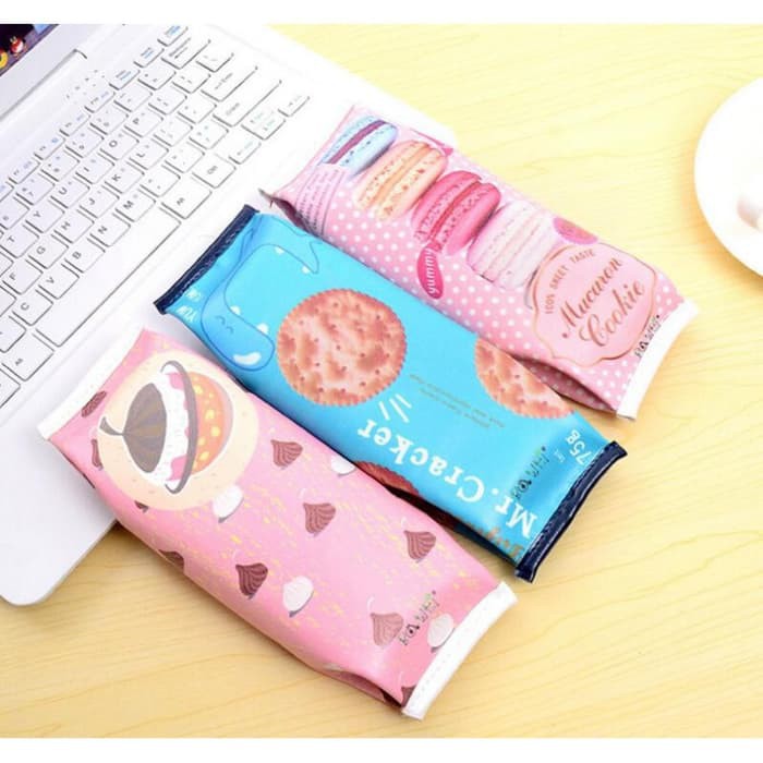 

Kotak Pensil Cracker Cute - warna Pink