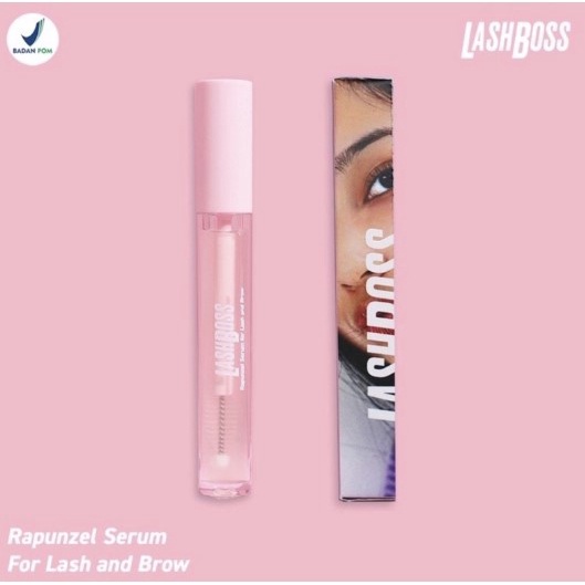 [READY] LASH BOSS SERUM LASHBOSS LASH AND BROW RAPUNZEL SERUM BULU MATA DAN ALIS BPOM LASHBOSS