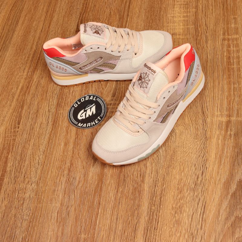 REEBOK GL 6000 BROWN PINK PERFECT KICK MADEIN VIETNAM BNIB 100%LEGIT