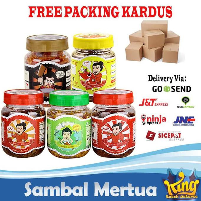 

Dijual Sambal Mertua Paket Lengkap 5 Btl Lebih Hemat Terlaris