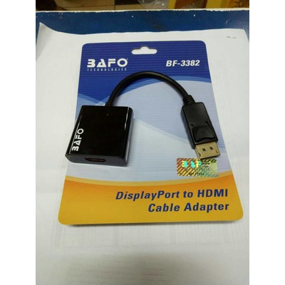 Bafo DisplayPort To HDMI Adapter BF-3382