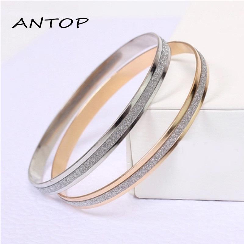 Gelang Tangan Model Bulat Ganda Simple Untuk Wanita