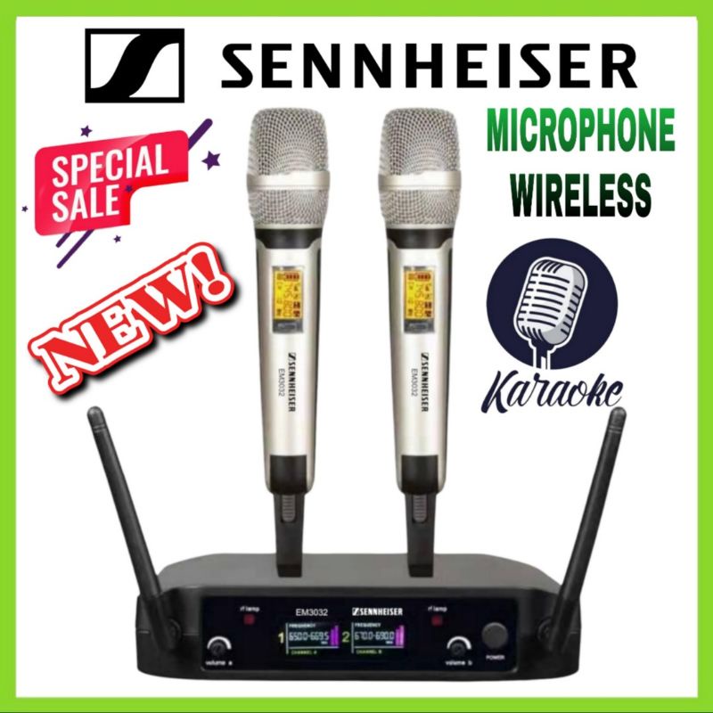 Mic wireless Sennhieser Em - 3032 Microphone Wireless Sennheiser Vokal