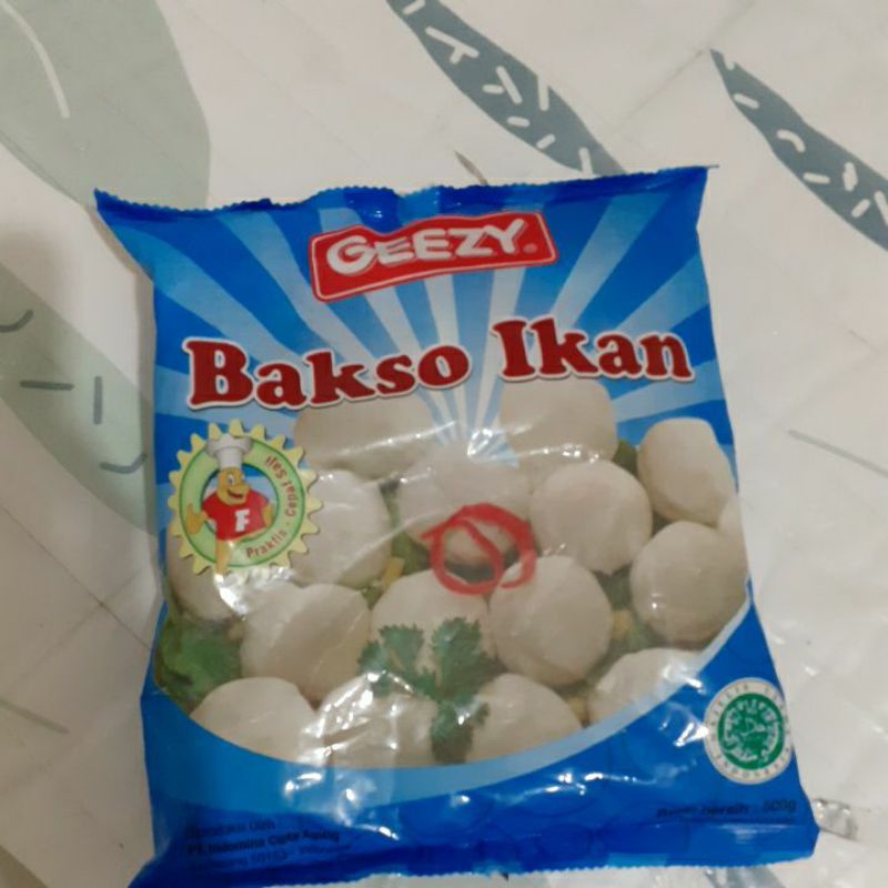 bakso ikan geezy minaku 500gr