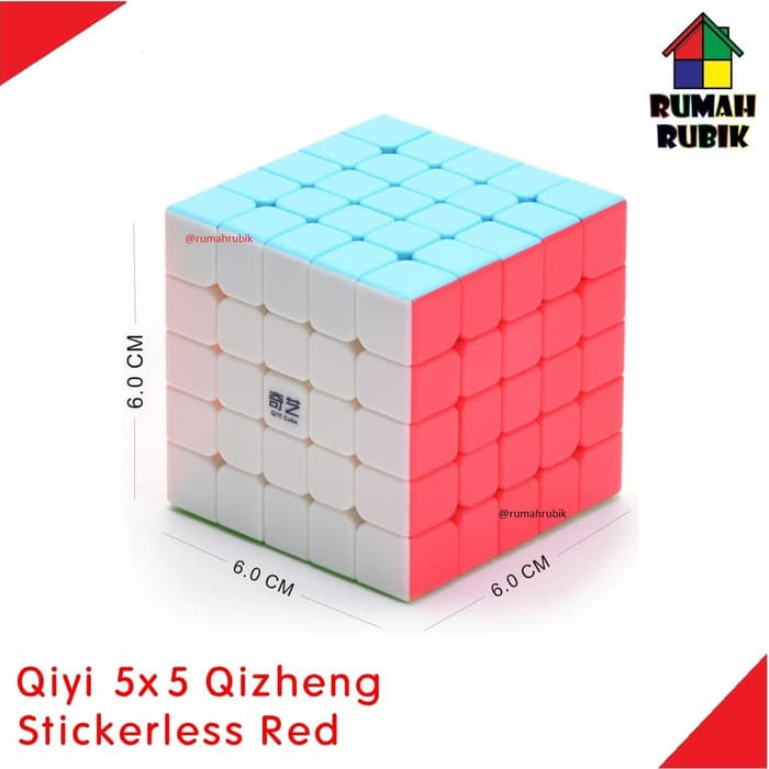 Rubik Yongjun - Rubik Kubus - Pelumas Rubik Rubik 5X5 Qiyi Qizheng Stickerless / Rubik Murah Produk