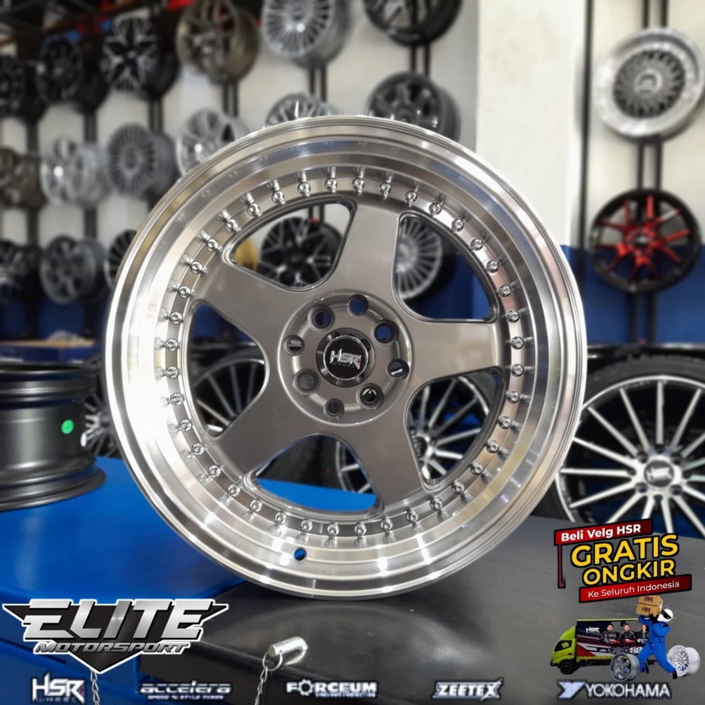 Velg Mobil Avanza Xenia Ring 17 Lubang 4 Velg HSR Celong Kota Bontang