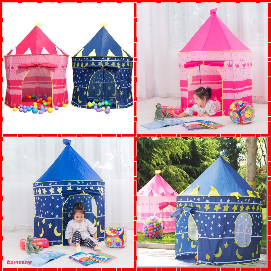 rumah_kita2020 Tenda Instant Bermain Kesukaan Anak Mudah DiPasang GRATIS TAS Tenda Camping Indoor Outdoor Tenda Anak Tenda Mainan COD