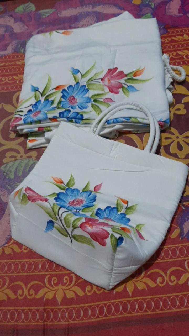 Mukena Lukis Batik Pekalongan