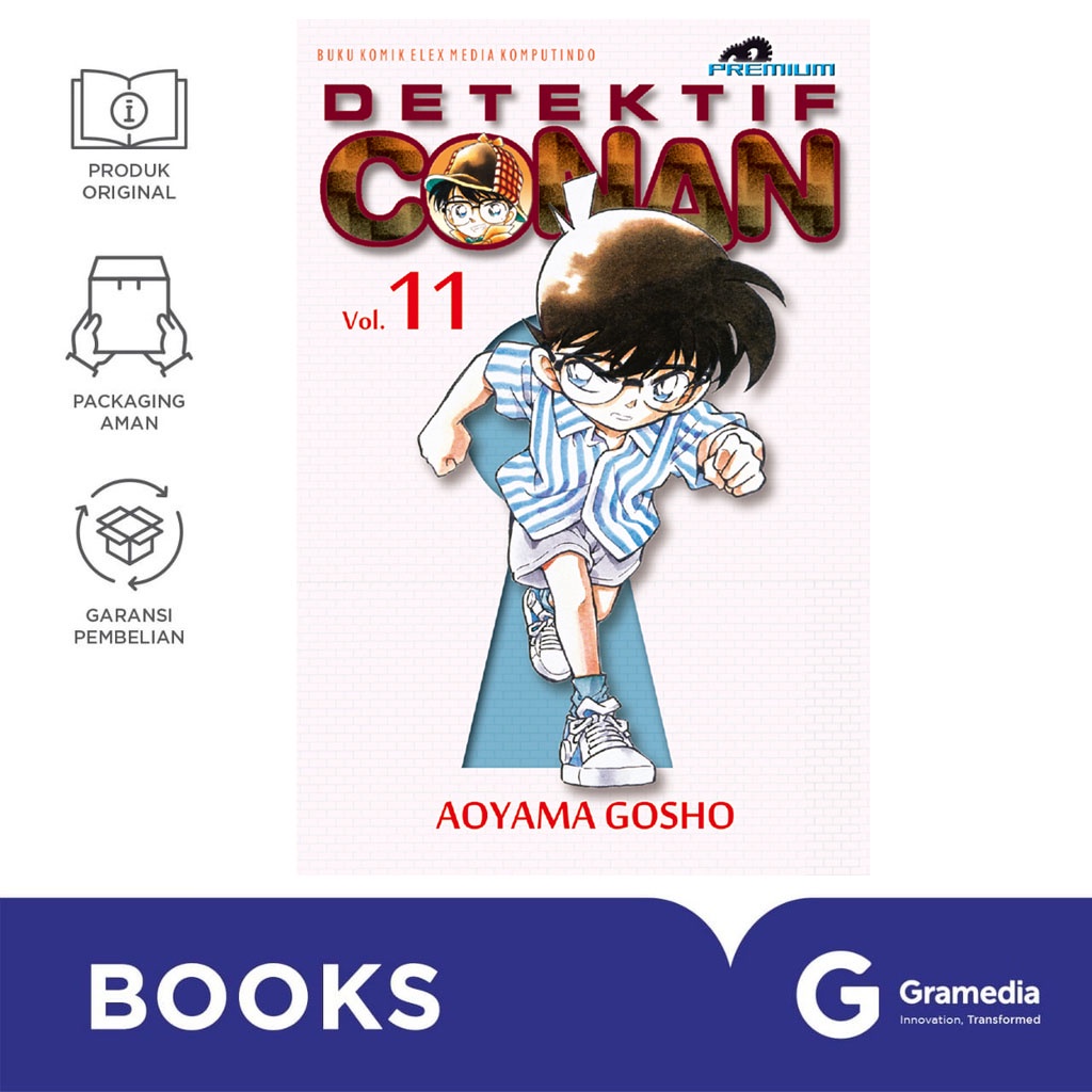 Gramedia Bali - Detektif Conan Premium 11